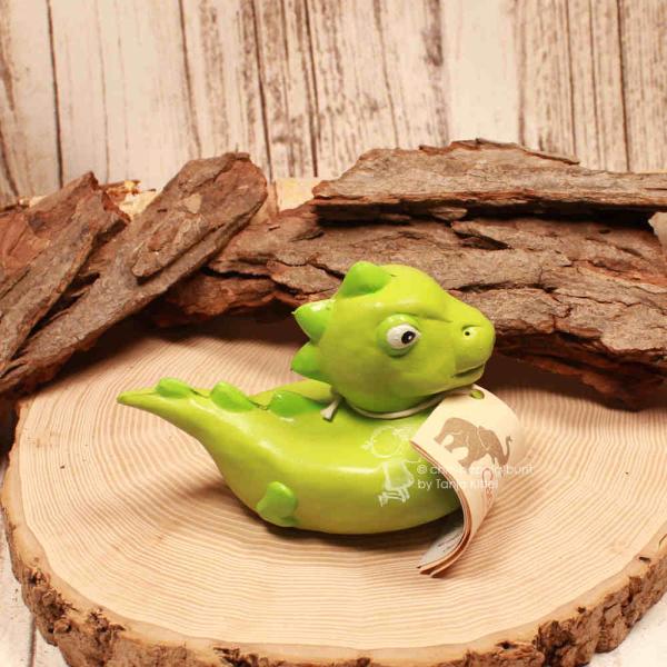 Badespielzeug Dino – Nachhaltiges Gummitier aus Naturkautschuk Cao Ochu