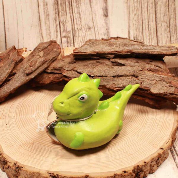 Badespielzeug Dino – Nachhaltiges Gummitier aus Naturkautschuk Cao Ochu