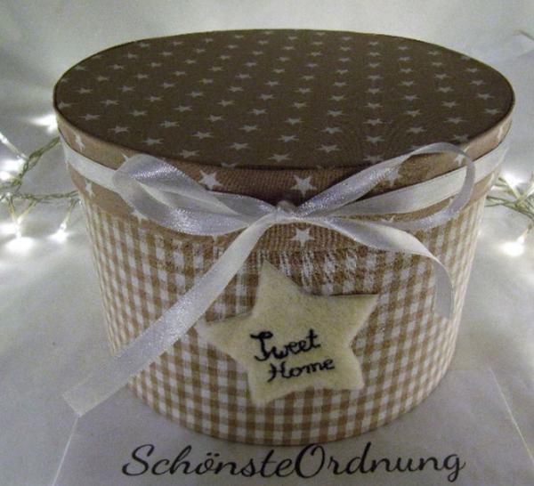 Namensbox mit Stern Applikation Namensbox mit Stern Applikation