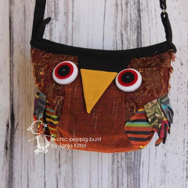 Kleine Handtasche in Eulenform Kleine Handtasche in Eulenform