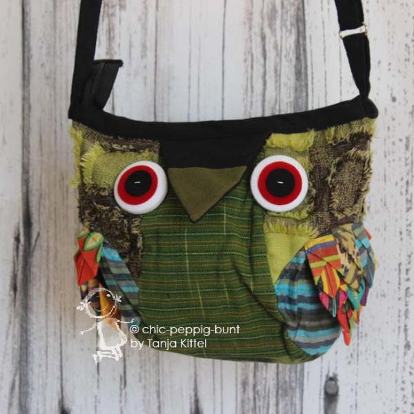 Kleine Handtasche in Eulenform Kleine Handtasche in Eulenform