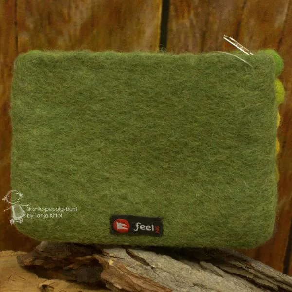 Mäppchen filz mit Motiv