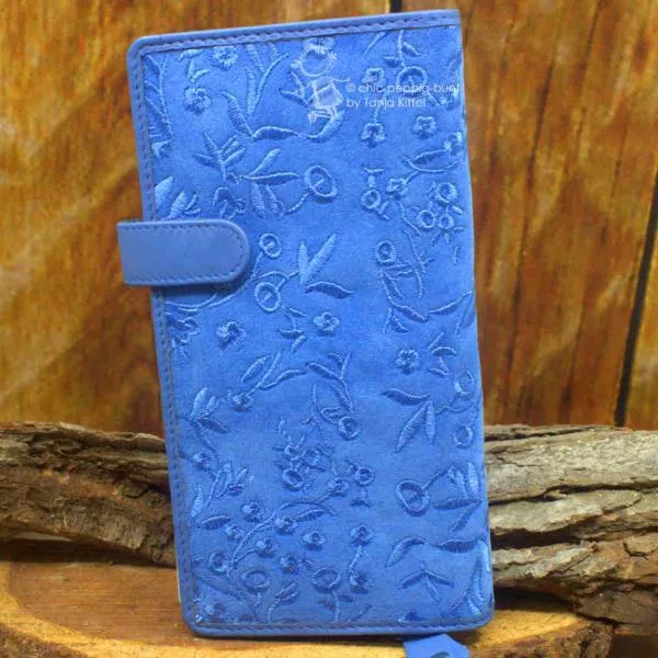 Geldbeutel gross blau