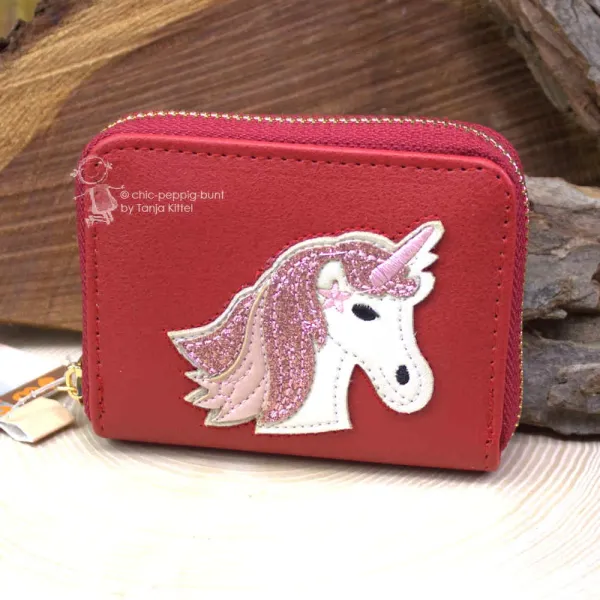 kleiner Kindergeldbeutel Einhorn
