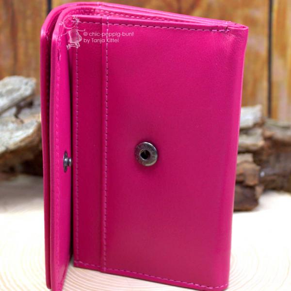 pink farbiger Leder Geldbeutel pink farbiger Leder Geldbeutel