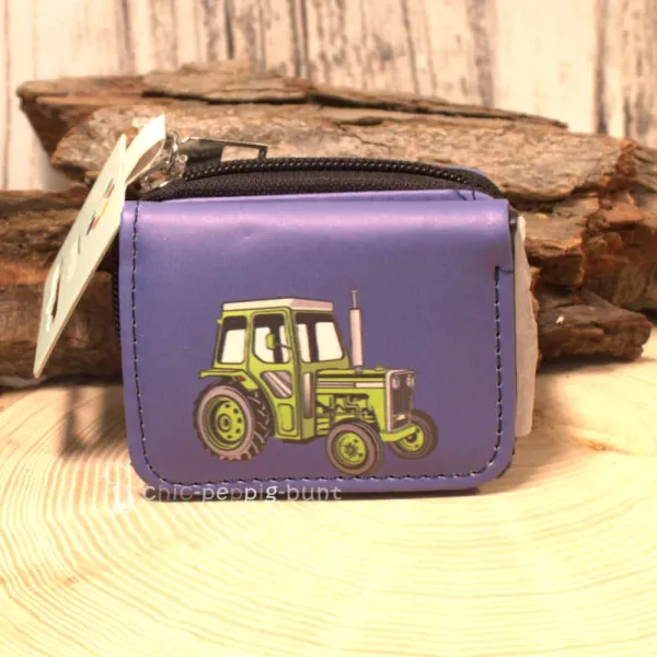 Geldbeutel mini mit Motiv Traktor