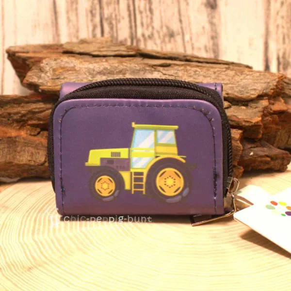Geldbeutel mini mit Motiv Traktor