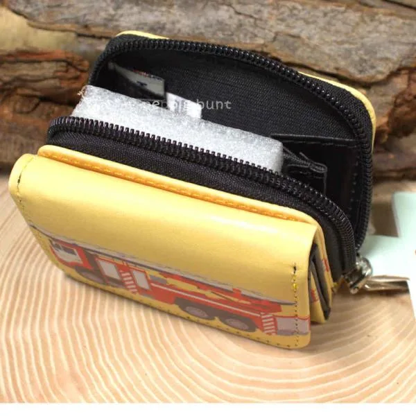 Geldbeutel mini abwaschbar gelb