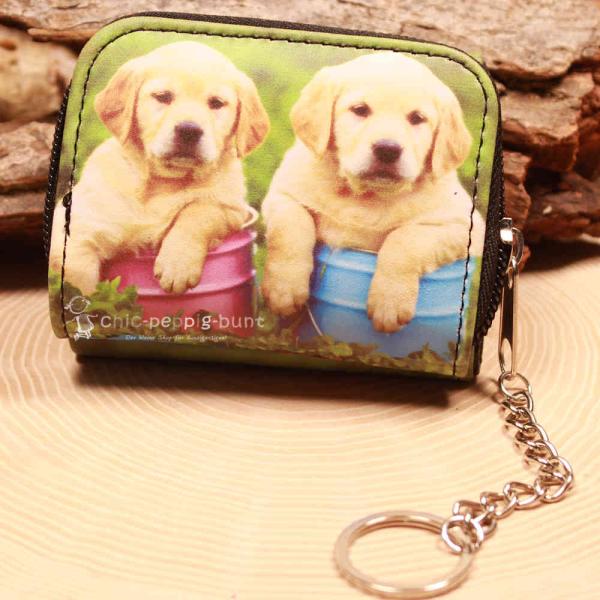 Geldbeutel mit Hunde Baby Motiv
