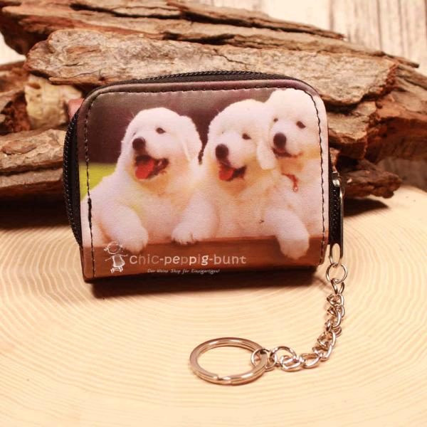 Geldbeutel mit Hunde Motiv