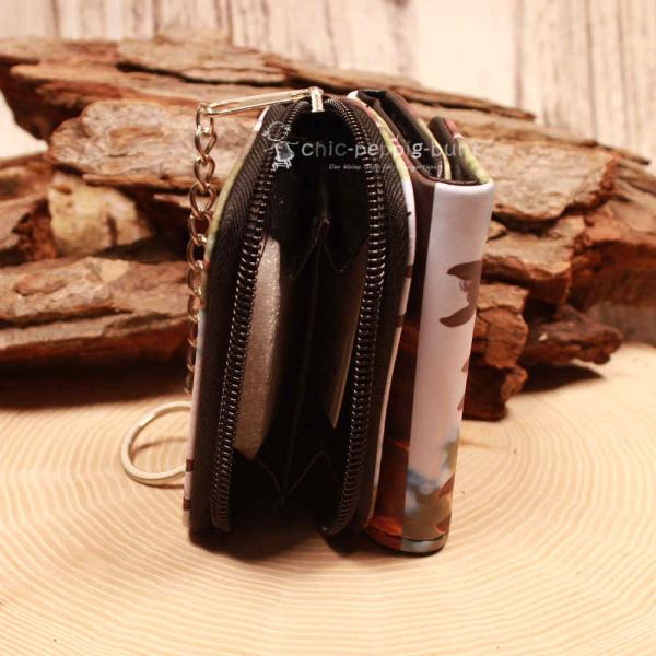 Geldbeutel mini mit Schlüsselanhänger