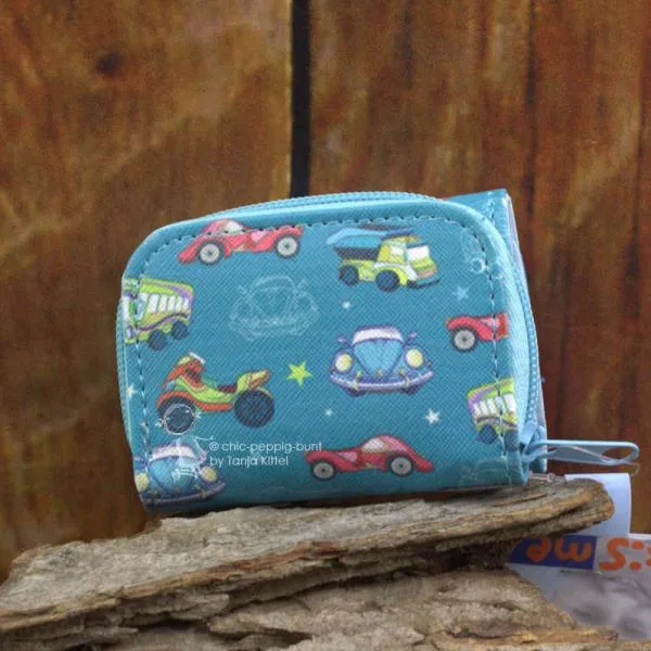 Geldbeutel mini mit Motiv Auto