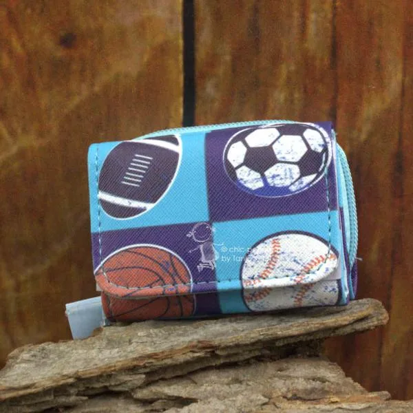 Geldbeutel mit Fussball Motiv