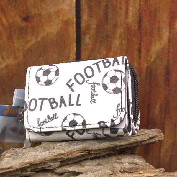 Geldbeutel mit Fussball Motiv