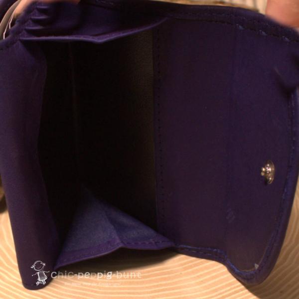 Geldbeutel Leder mini mit Druckknopf