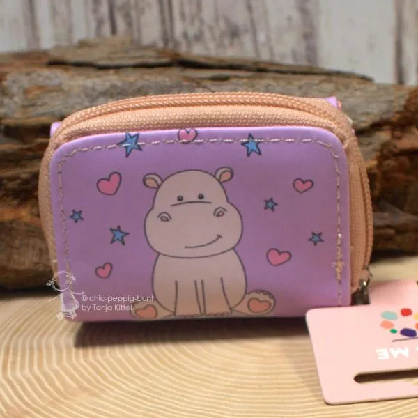 Geldbeutel mini abwaschbar rosa