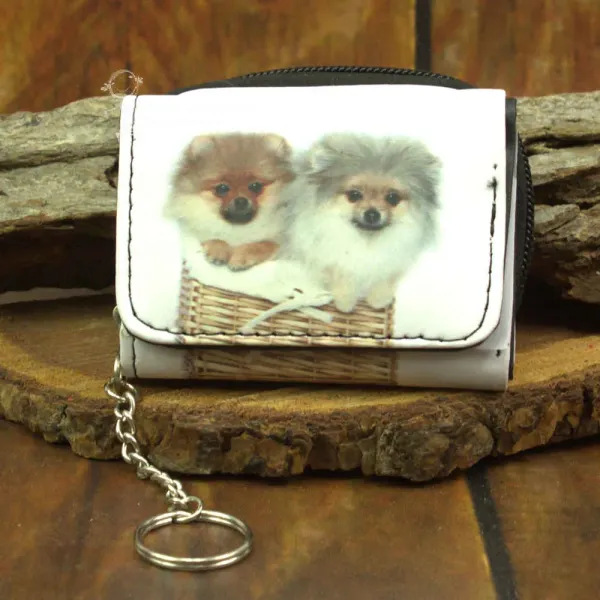 Geldbeutel mini mit Foto Motiv