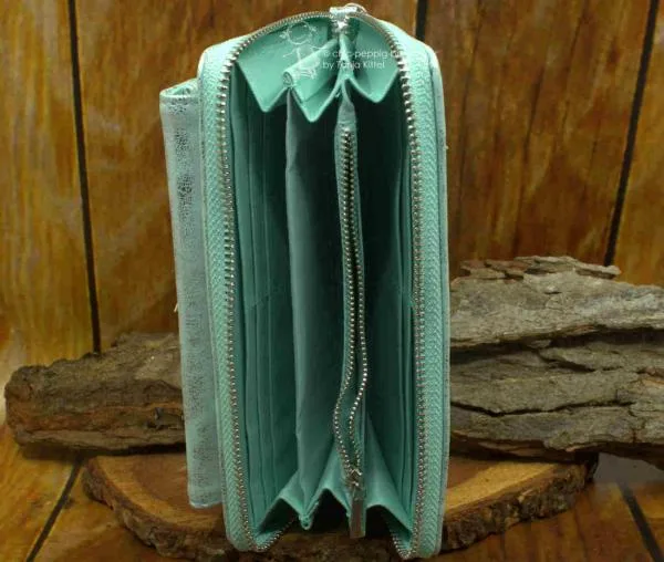 xxl Geldbeutel gross in mint