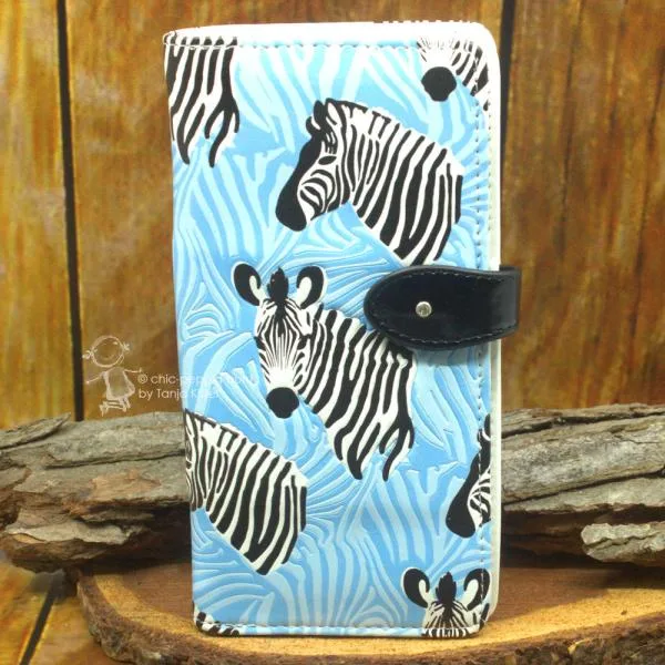 grosser Geldbeutel Motiv Zebra
