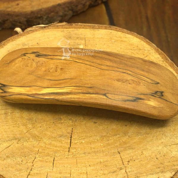 echt Holz Haarspange aus Buche echt Holz Haarspange aus Buche