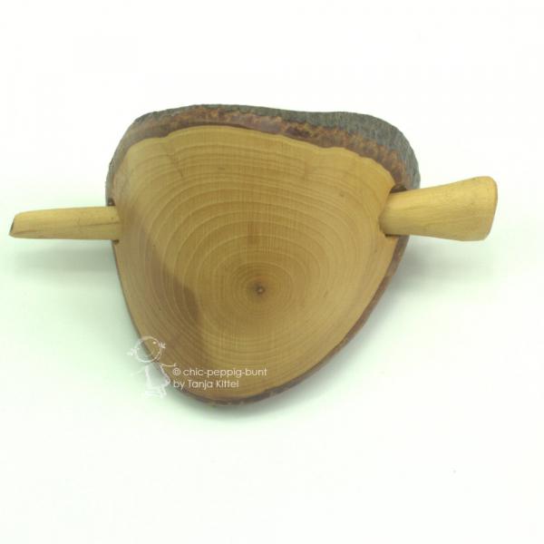 echt Holz Dutt Haarspange klein echt Holz Dutt Haarspange klein