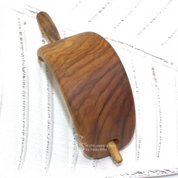 große echt Holz Dutt Haarspange große echt Holz Dutt Haarspange