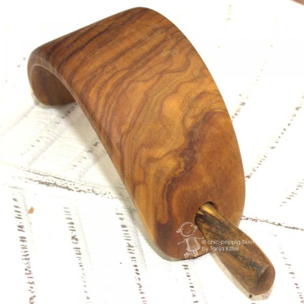große echt Holz Dutt Haarspange große echt Holz Dutt Haarspange