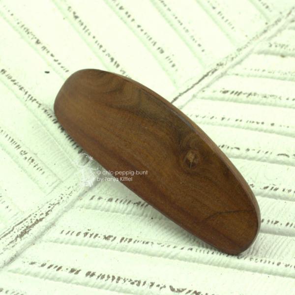 Haarspange aus Pflaumen Holz Haarspange aus Pflaumen Holz
