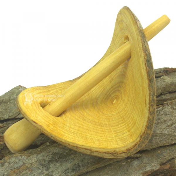 kleine Duttspange aus Holz kleine Duttspange aus Holz