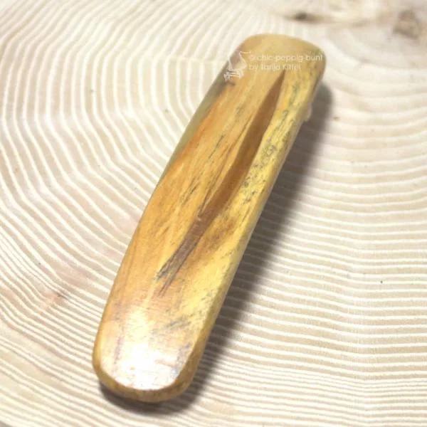 echt Holz Haarspange groß