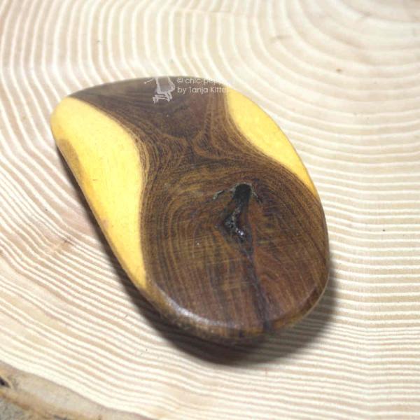 Haarspange Holz Goldregen klein Haarspange Holz Goldregen klein