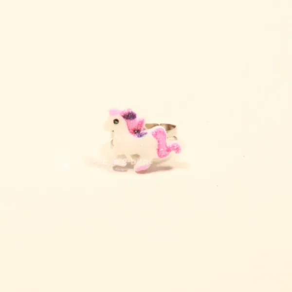 Magischer Einhorn-Frisier-Zauber: Haaraccessoires-Set in Geschenkbox - haarspange kinder einhorn haargummi ring set rosa box