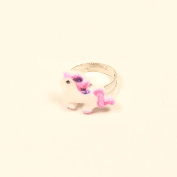 Magischer Einhorn-Frisier-Zauber: Haaraccessoires-Set in Geschenkbox - haarspange kinder einhorn haargummi ring set rosa box