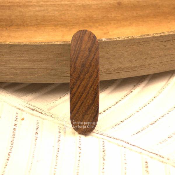 kleine Holz Haarspange Zebrano kleine Holz Haarspange Zebrano
