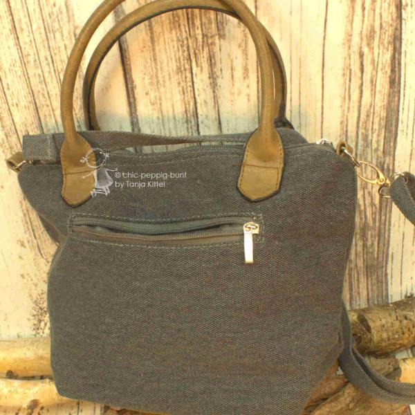 Handtasche mit Reißverschluss Handtasche mit Reißverschluss