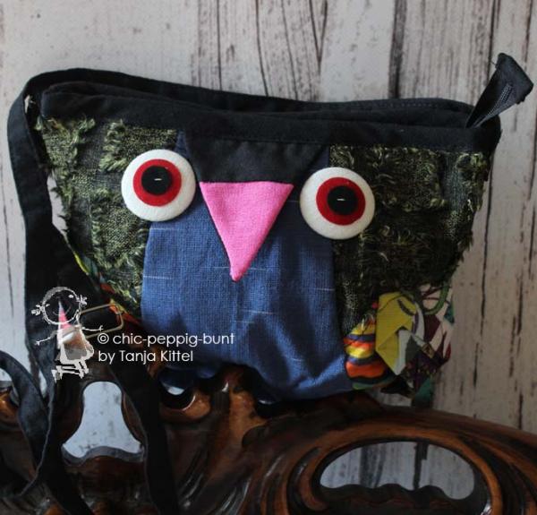 Kleine Handtasche in Eulenform Kleine Handtasche in Eulenform