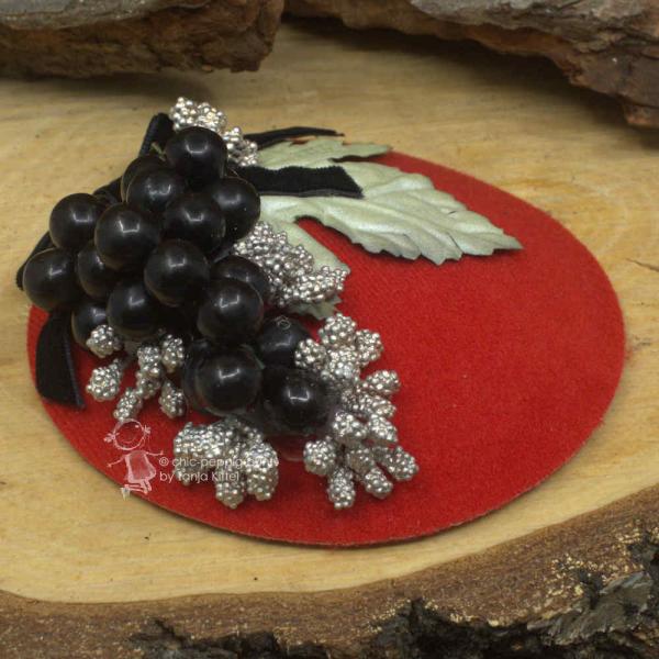 Rockabilly Headpiece in rot Rockabilly Headpiece in rot