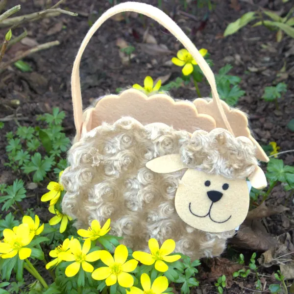Geschenkkorb-schaf-braun-ostern