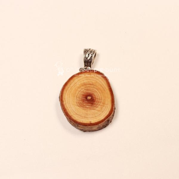 Kettenanhänger Baumscheibe mit Baum des Lebens