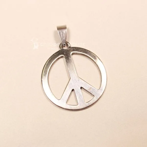 Peace Zeichen als Kettenanhänger
