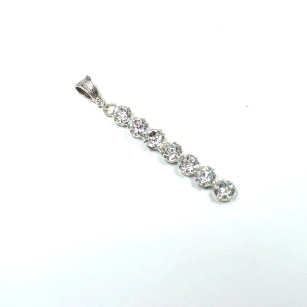 Kettenanhänger Strass Steine gross - kettenanhaenger strass steine glitzer