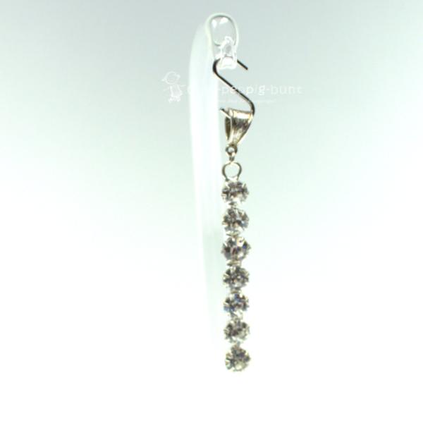 Kettenanhänger Strass Steine gross