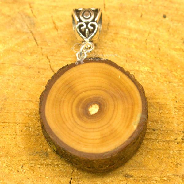 Vogelbeere Holz Ketteanhänger Vogelbeere Holz Ketteanhänger