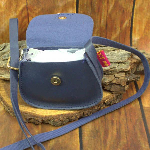 mini Handtasche für Kinder in dunkelblau