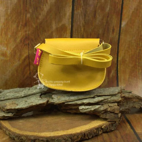 mini Handtasche ocker