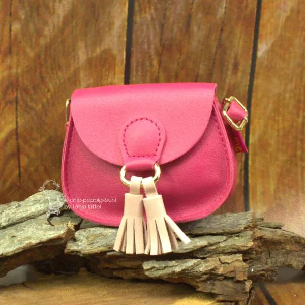 Kinderhandtasche mit kleine Quasten