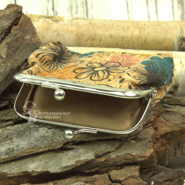 Mini Knips Geldbörse natur Kork jetzt bestellen