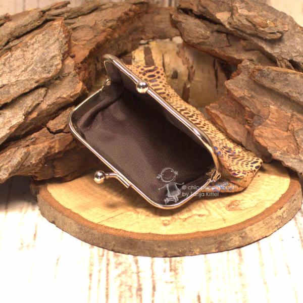 kleiner mini Geldbeutel mit Knips Verschluss