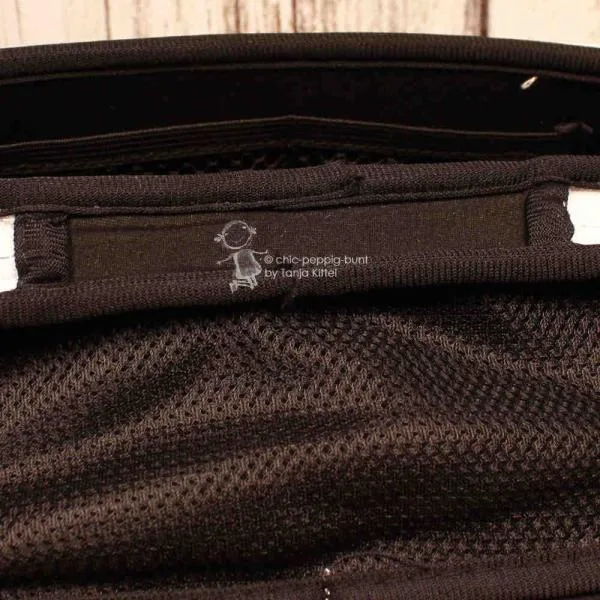 Kosmetiktasche Neopren VW T1 Bus blau - weiss - kulturtasche bulli vw t1 bus volkswagen blau