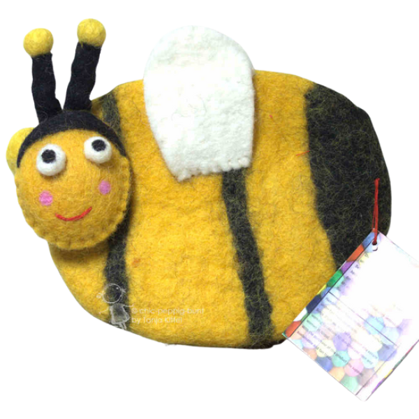 Mäppchen filz mit Motiv Mäppchen filz mit Motiv